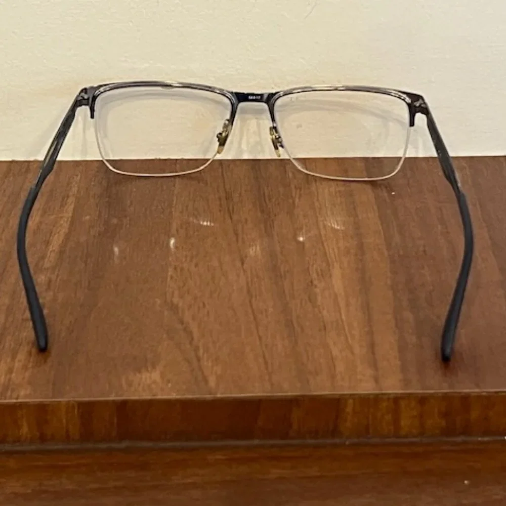Ray Ban RB6335 2947 Eyeglasses, 54-17-145, Half Rim, Blue